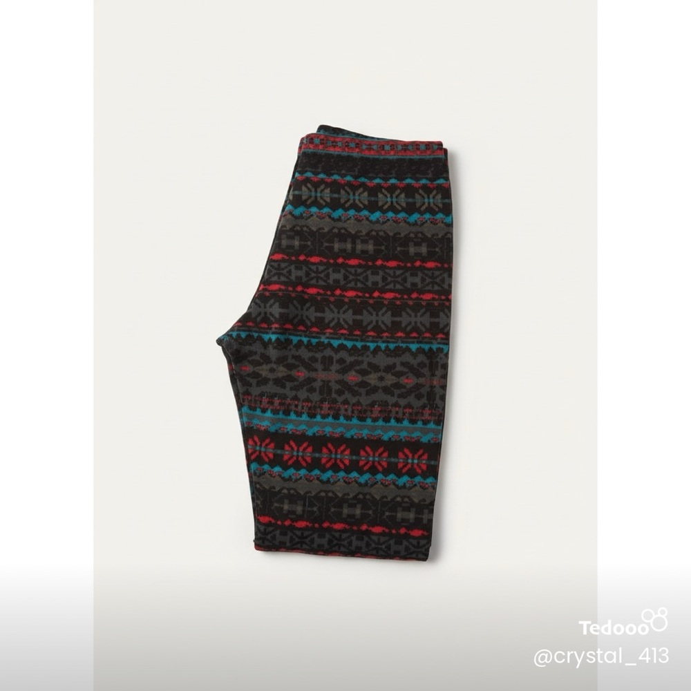 Patterned Knit Leggings